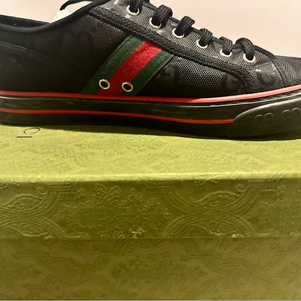 New black sneakers